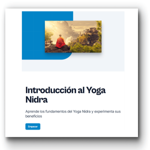introduccion al yoga nidra